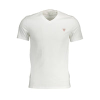 Guess Jeans White Cotton T-Shirt
