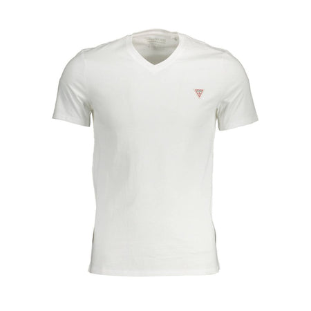 Guess Jeans White Cotton T-Shirt