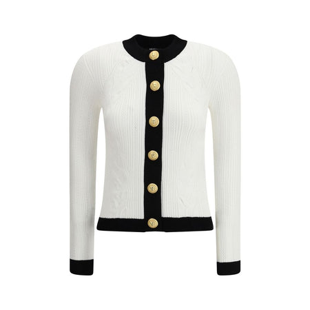 Balmain Contrast trim Cardigan