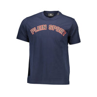 Plein Sport Blue Cotton T-Shirt