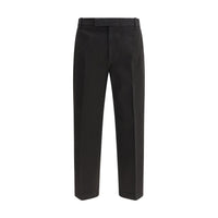 Thom Browne Black Cotton Dress Pants