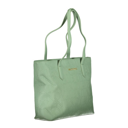 Mario Valentino Green Polyethylene Handbag