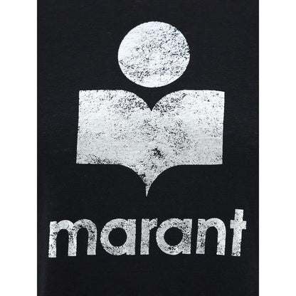 Marant Etoile Black Linen T-Shirt