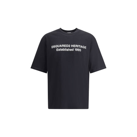 Dsquared² Black Cotton T-Shirt