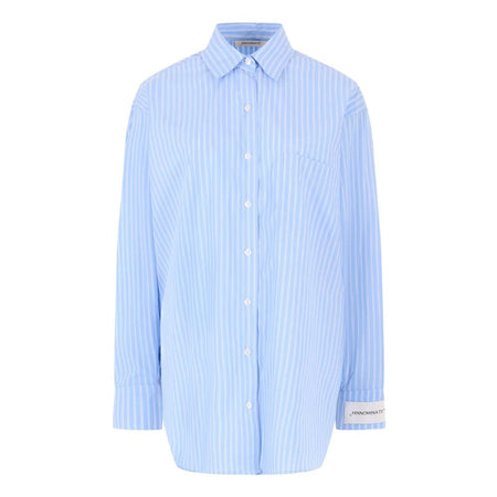 Hinnominate Blue Cotton Shirt