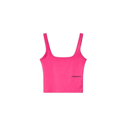 Hinnominate Fuchsia Cotton Tops & T-Shirt