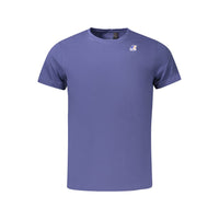 K-WAY Blue Cotton Men T-Shirt