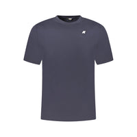 K-WAY Blue Cotton Men T-Shirt