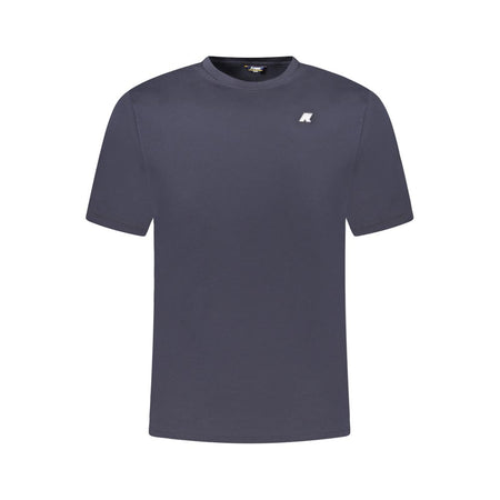 K-WAY Blue Cotton Men T-Shirt