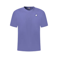 K-WAY Blue Cotton Men T-Shirt