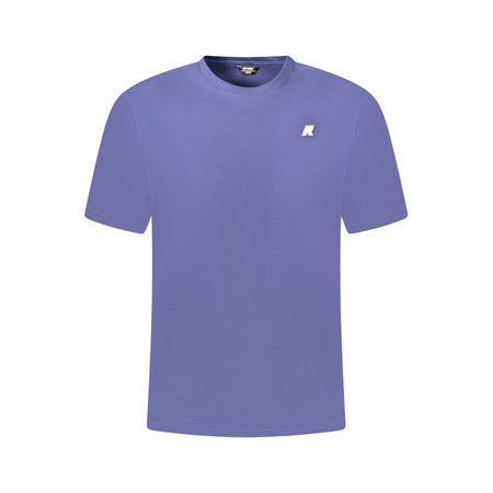 K-WAY Blue Cotton Men T-Shirt