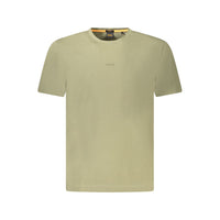 Hugo Boss Green Cotton Men TShirt