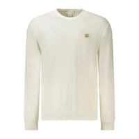 Calvin Klein White Cotton Men's Long-Sleeve T-Shirt by Calvin Klein