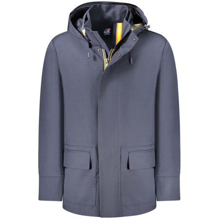 K-WAY Blue Wool Jacket