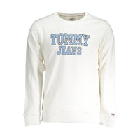 Tommy Hilfiger White Cotton Sweatshirt