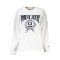 Tommy Hilfiger White Cotton Sweatshirt