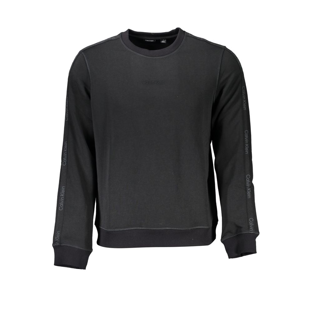 Calvin Klein Black Polyester Men Sweater