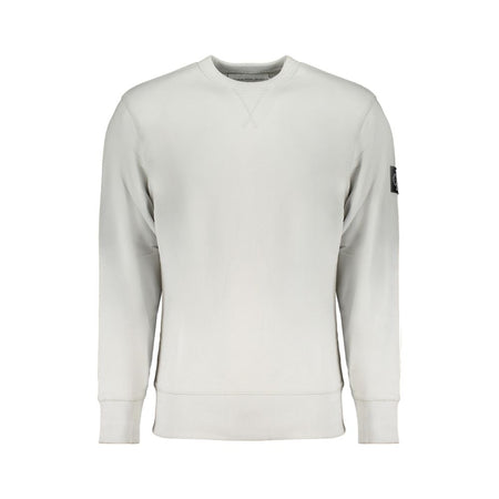 Calvin Klein Gray Cotton Men Sweater