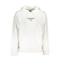 Tommy Hilfiger White Cotton Men Sweater