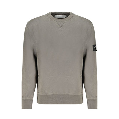 Calvin Klein Green Cotton Men Sweater