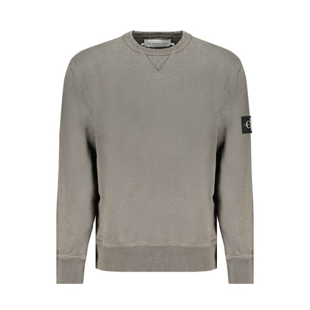 Calvin Klein Green Cotton Men Sweater