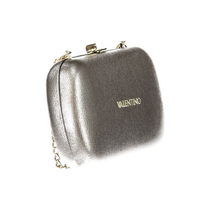 Mario Valentino Gray Polyethylene Handbag
