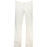 Blend White Cotton Jeans & Pant