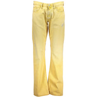 Meltin'Pot Yellow Cotton Jeans & Pant