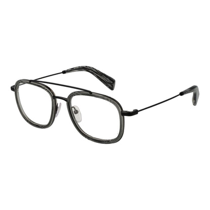 Yohji Yamamoto Gray Acetate Glasses (Frames)