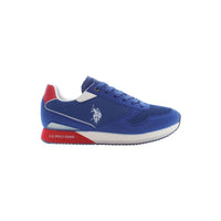 U.S. POLO ASSN. Blue Polyester Sneaker