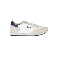 Gas White Polyester Sneaker