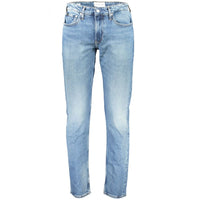 Calvin Klein Blue Cotton Jeans & Pant