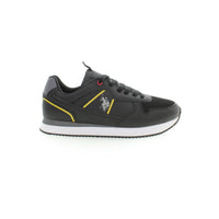 U.S. POLO ASSN. Black Polyester Sneaker