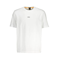 Hugo Boss White Cotton T-Shirt