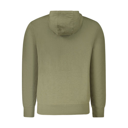 North Sails Green Cotton Men's Hooded Sweater