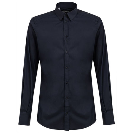 Dolce & Gabbana Blue Cotton Shirt