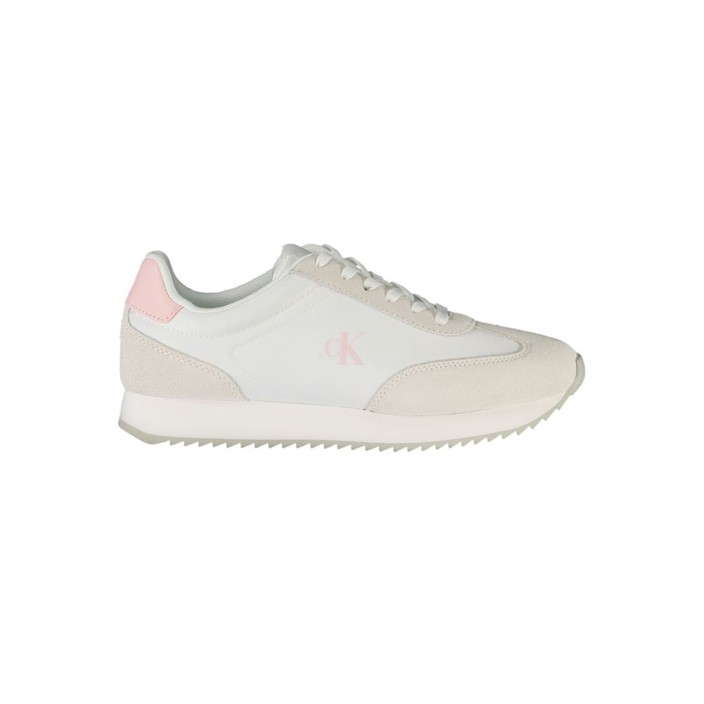 Calvin Klein White Leather Women Sneaker