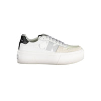Calvin Klein White Polyester Sneaker