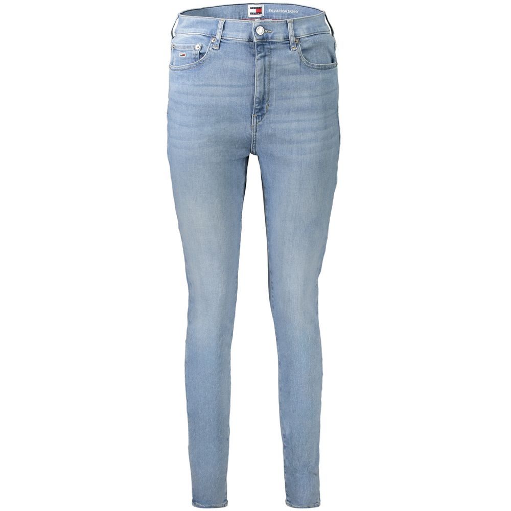 Tommy Hilfiger Blue Cotton Women's Skinny Jean