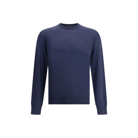 Dsquared² Blue Fleece Wool Sweatshirt