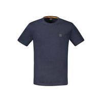 Hugo Boss Blue Cotton Men T-Shirt