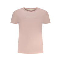 Guess Jeans Pink Cotton T-Shirt