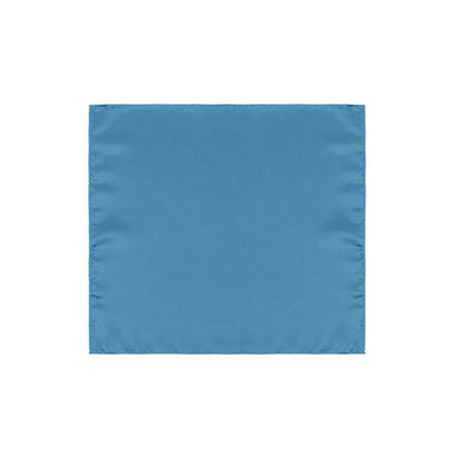 Dolce & Gabbana Light Blue Silk Pocket Square