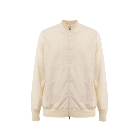 Gran Sasso Beige Wool T-Shirt