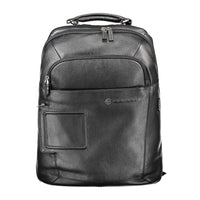 Piquadro Black Nylon Backpack