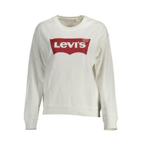 Levi's White Cotton Sweater