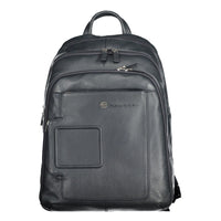 Piquadro Blue Leather Backpack
