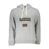 Napapijri Gray Cotton Sweater