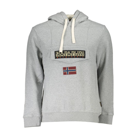 Napapijri Gray Cotton Sweater