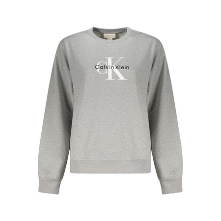Calvin Klein Gray Cotton Women Sweater